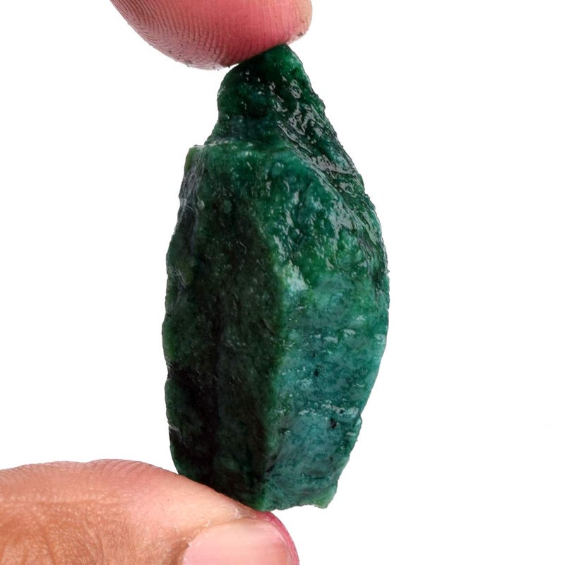 GEMHUB 46 Carat Natural Rough Green Emerald Gemstones for Jewelry Making EGL Certified Beryl Crystals and Healing Stones - Image 2